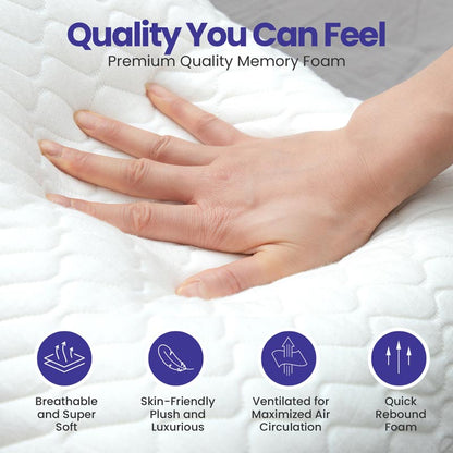 Bamboo Curve Pillow + Extra Foam