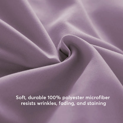 Kasentex Lightweight Duvet Cover Set - Breathable Bedding Set with Shams