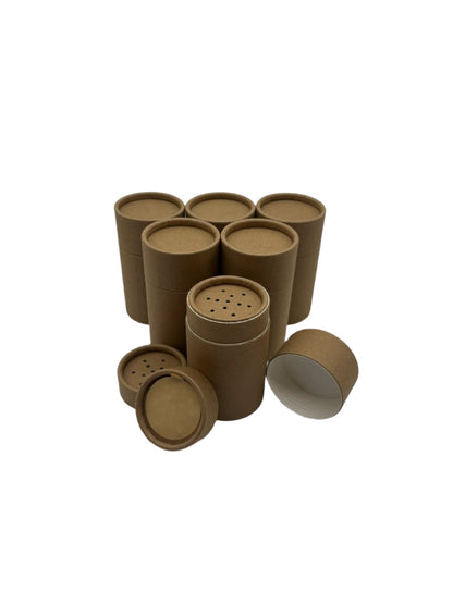 2 ounce / 60 g Salt & Pepper Shaker Tubes