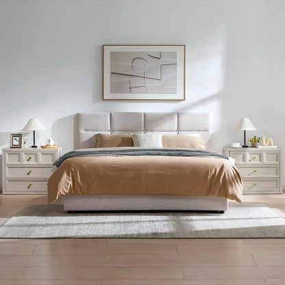 Nightstand Set of 2 With Charging Station