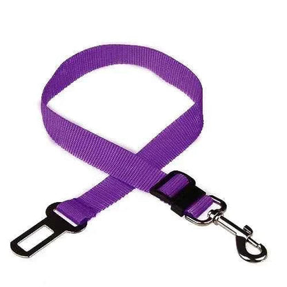 Pet Car Seat Belt Harness – Adjustable Safety Clip for Dogs & Cats