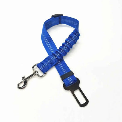 Pet Car Seat Belt Harness – Adjustable Safety Clip for Dogs & Cats